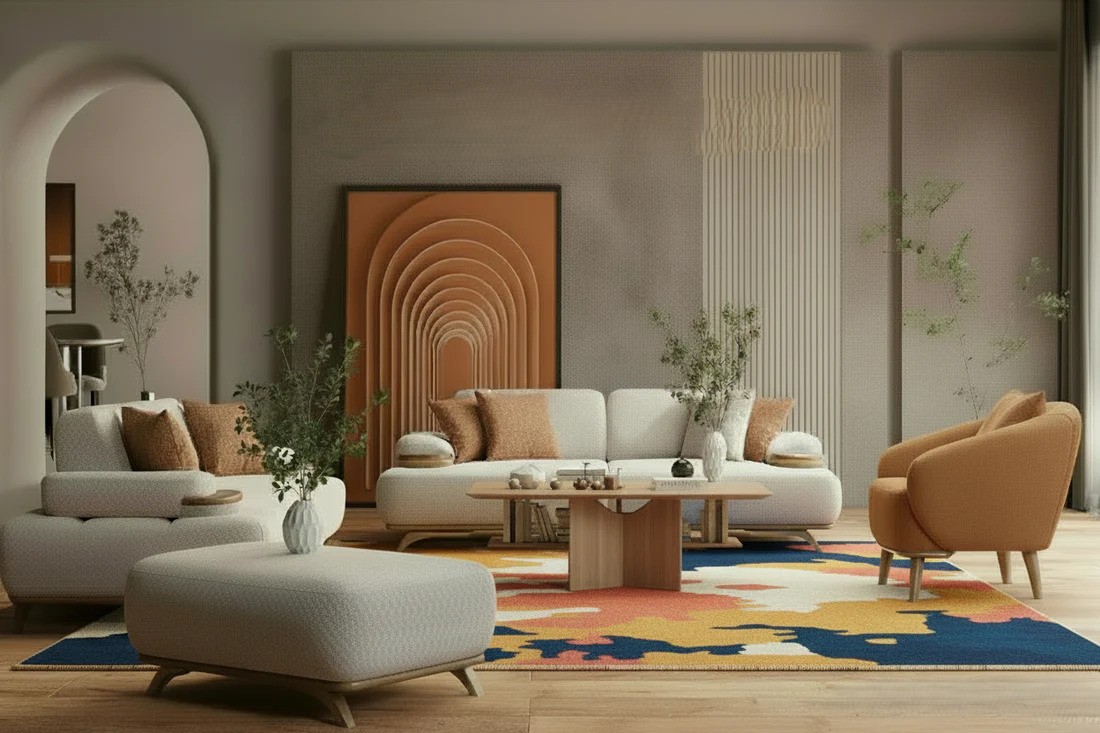 Italian Techno Scissor Luxury Sofa - Image 3