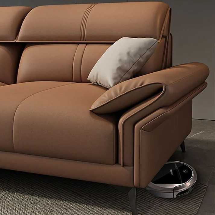 Atunus Luxury Pure Leather Sofa - Image 3