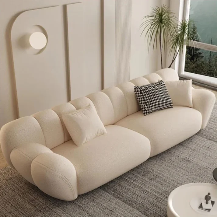 Ivory Luxury Comfort Sofa Set - Image 3