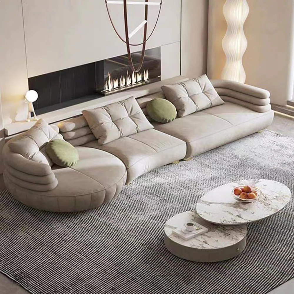 Aahed Kayo Coffee Curve Sofa