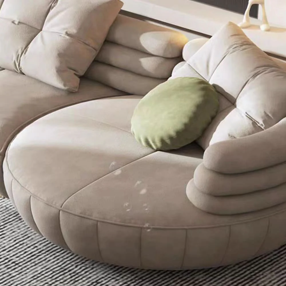 Aahed Kayo Coffee Curve Sofa - Image 4