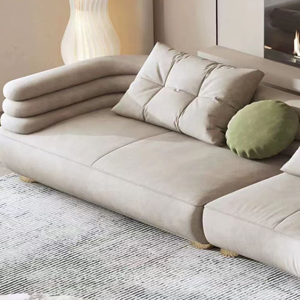 Aahed Kayo Coffee Curve Sofa - Image 5
