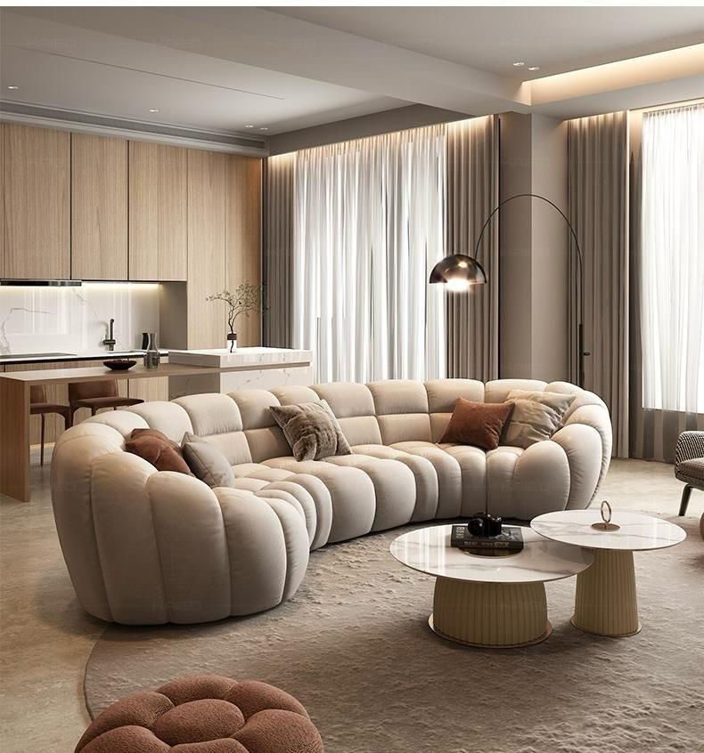 Mellinium Cozy Premium Curved Shape Sofa - Image 5