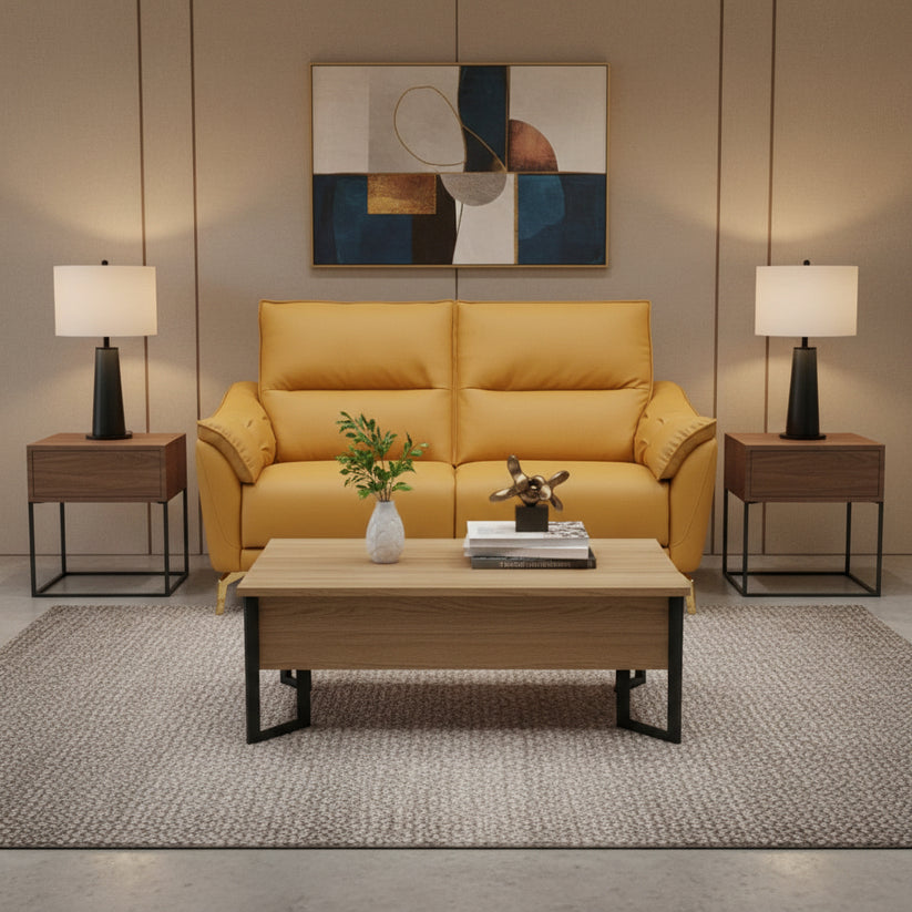 Modern Luna Cozy Sofa - Image 3