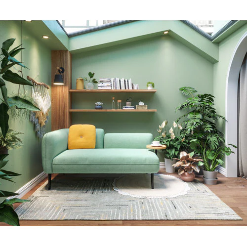 Gem Green Lounger Chair - Image 2