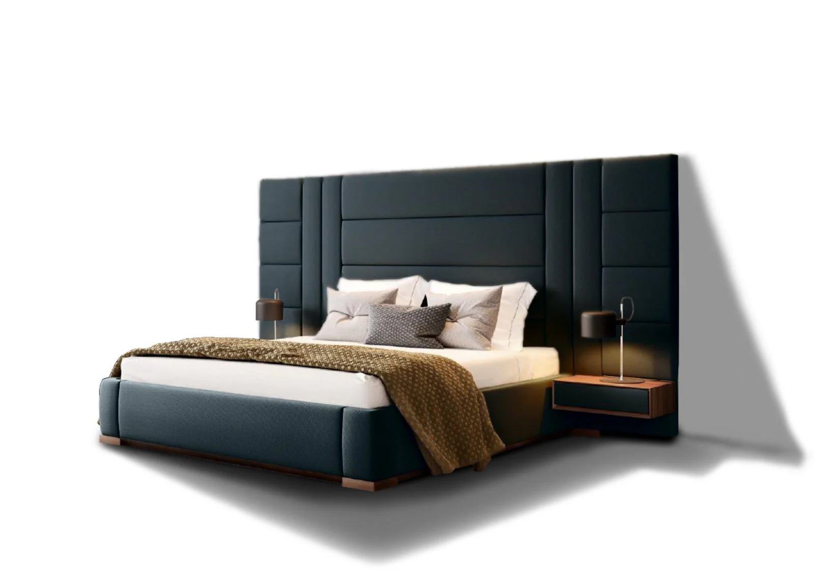 Belgium Large Headboard Bed - Image 7