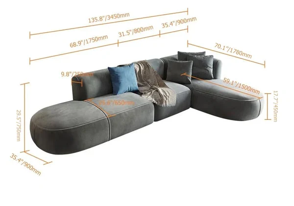 Modesto Sectional Sofa - Image 6